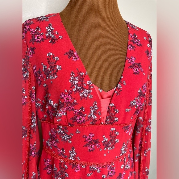 Keepsake The Label Heart And Soul Long Sleeve Mini Dress Size Small - Picture 3 of 13